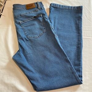 Calvin Klein Repreve Straight Jeans Womens straight Leg stretchy modern trendy